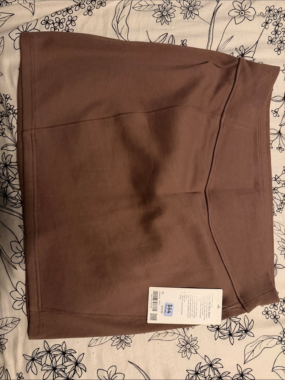 lululemon scuba mini skirt XL - Picture 2 of 6